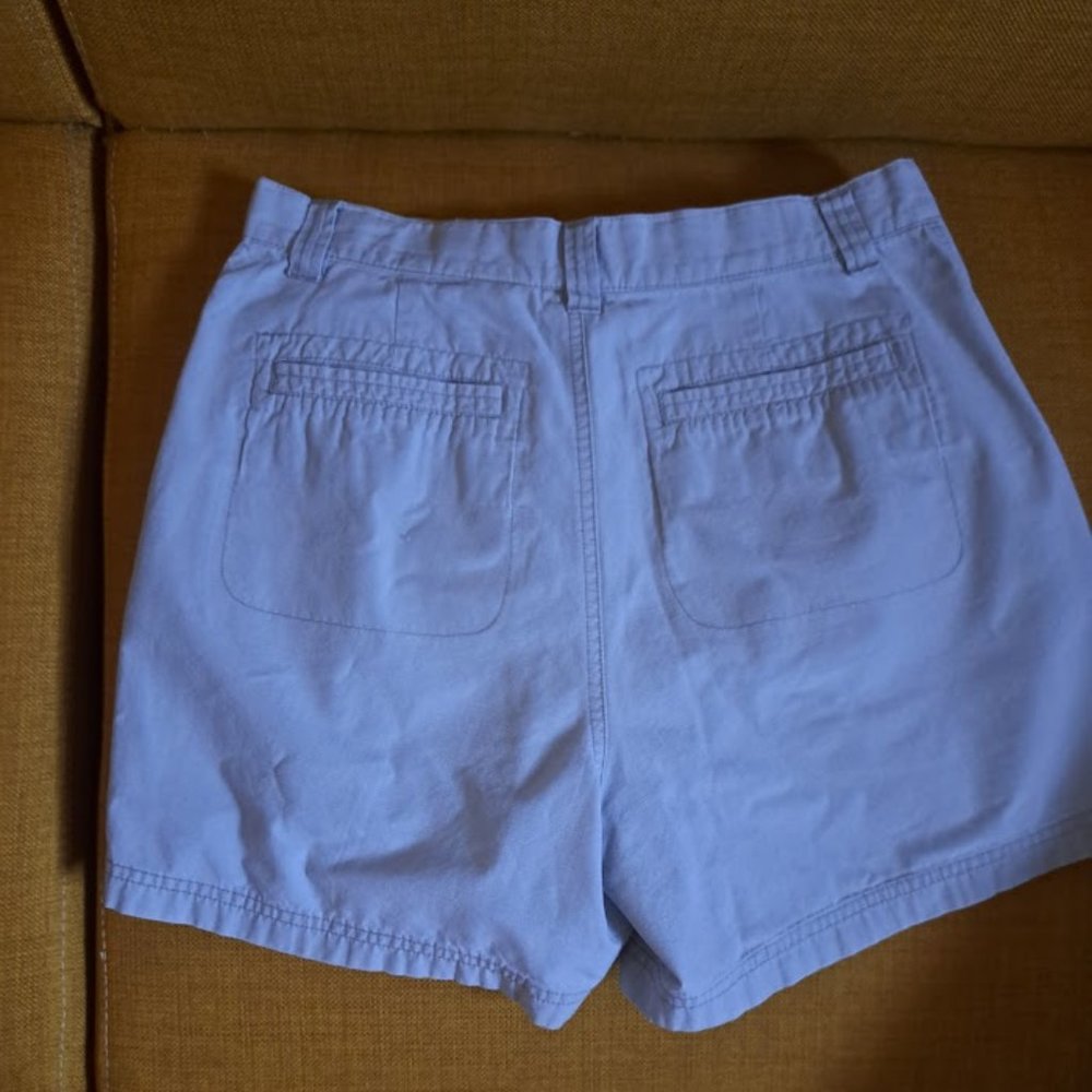 Columbia Multi-Pocket Khaki Tan Cotton Hiking shorts Size 10 - Picture 2 of 9